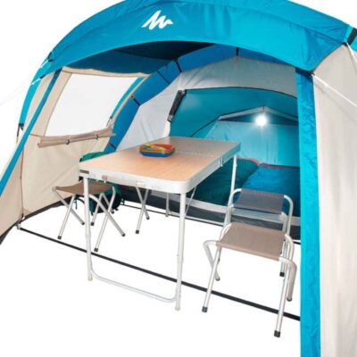 Quechua Camping Tent for 3-4 Person Waterproof for Hiking