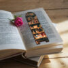 Wooden Bookmark with Book shelf Design Set of 3