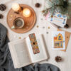 Artistic Persian Inspired Wooden Bookmark Traditional Design