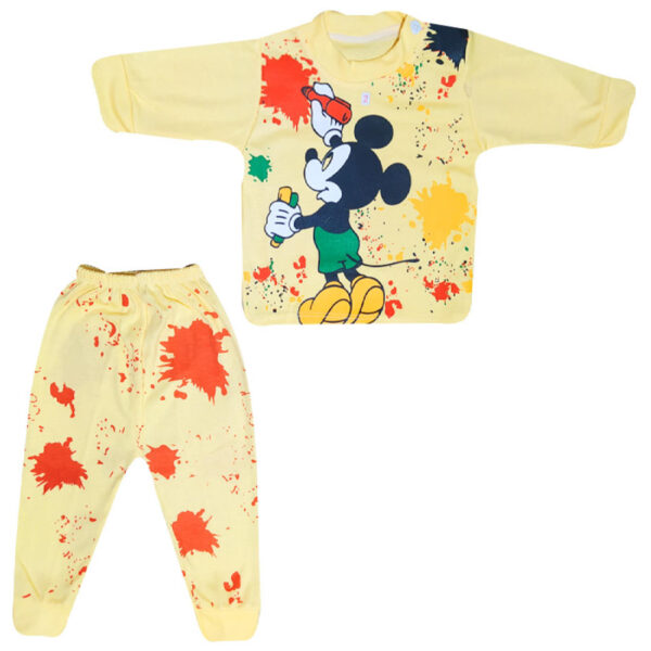 Set of Baby T-shirt and Pants with Mickey Mouse Design