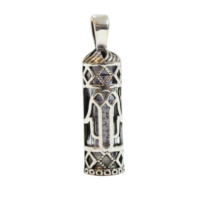 Islamic Silver Pendant for Shia with Hirz of Imam Jawad (A.S)