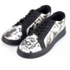 Graffiti Print Sneakers - Women's Chic Casual Shoes Model Halloween