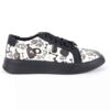 Graffiti Print Sneakers - Women's Chic Casual Shoes Model Halloween