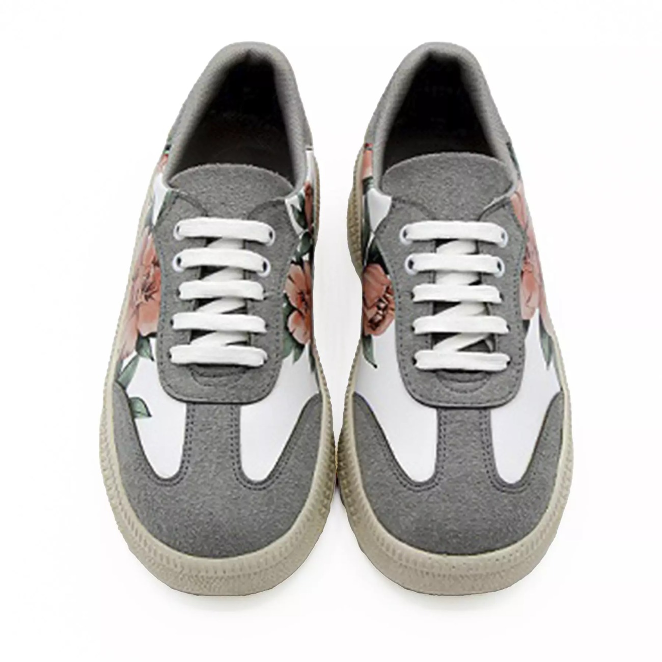 Graffiti Print Sneakers – Women’s Chic Casual Shoes Model Rose