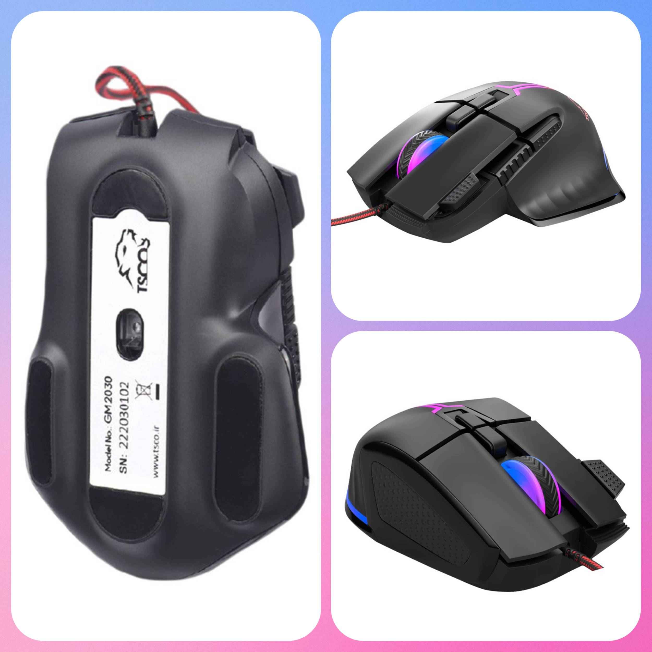 Tesco Gaming Mouse with Ergonomic Design GM 2030