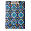 Traditional Clipboard Tile Design Model Fabric with Pocket