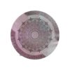Velvet Tablecloth with Persian Mandala Design Round for Your Table Setting
