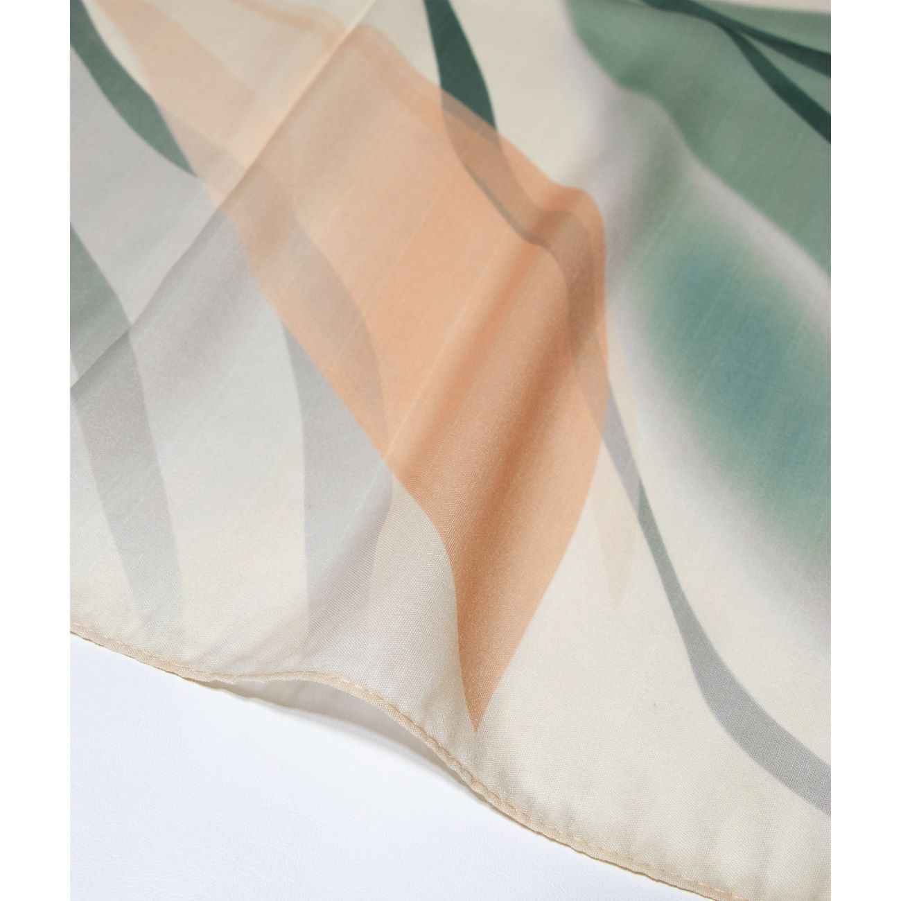 Women’s Shawl with Watercolor Print Design