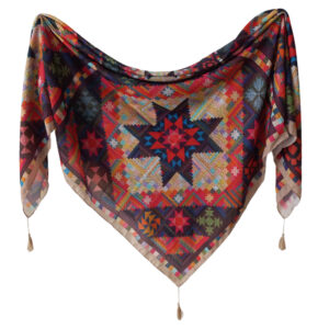 Women’s Cotton Scarf – Traditional Design