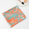 Women's Shawl with Cotton Watercolor Print Design