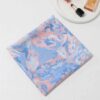 Women's Shawl with Cotton Watercolor Print Design