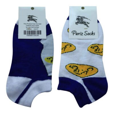 Iranian Socks for Women with Doghe Abali Design