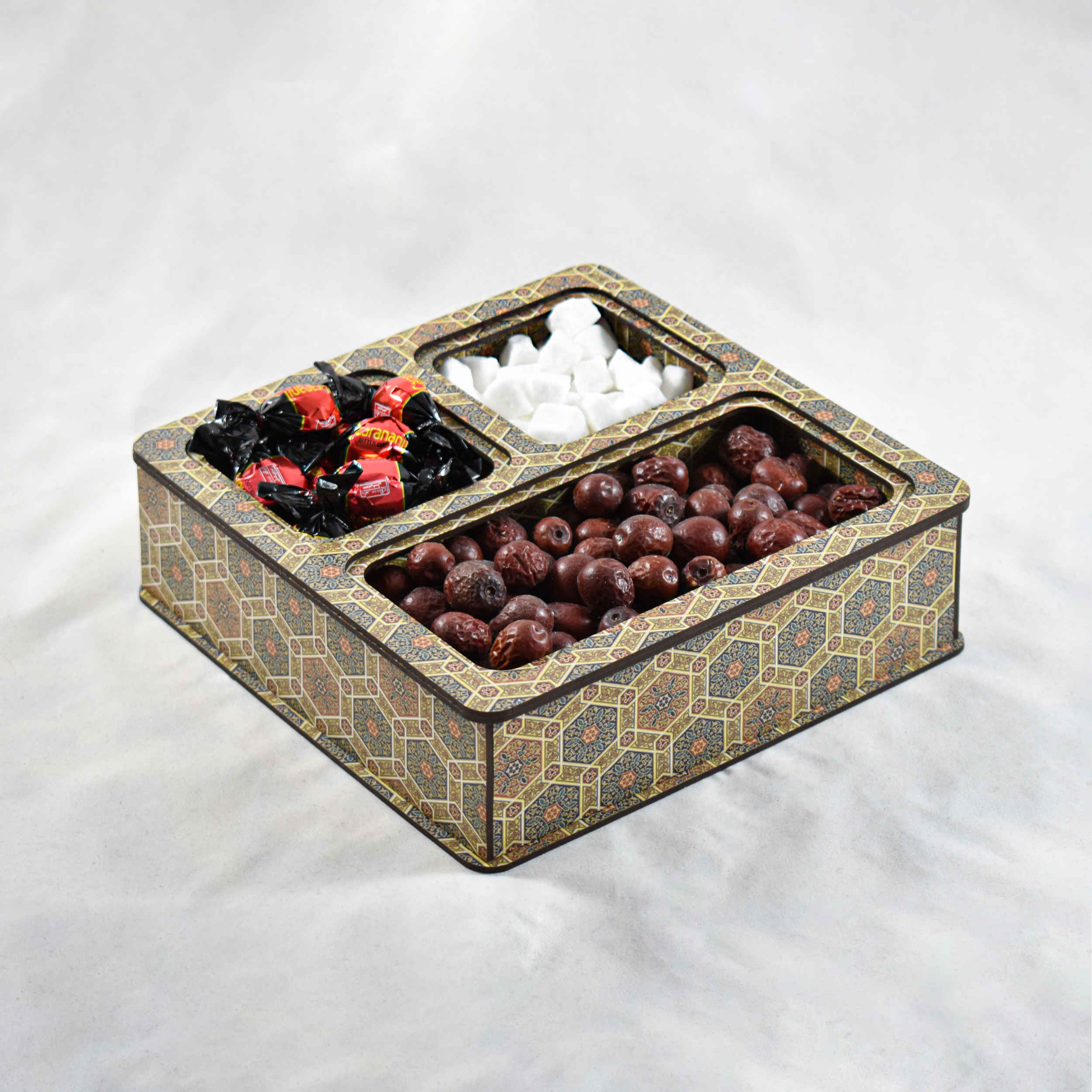 Organizer Box for Candy with Khatam Kari Design