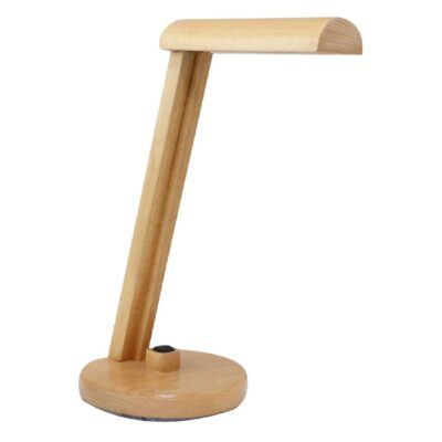 Wooden Adjustable Desk Lamp Handcrafted Suitable for Reading