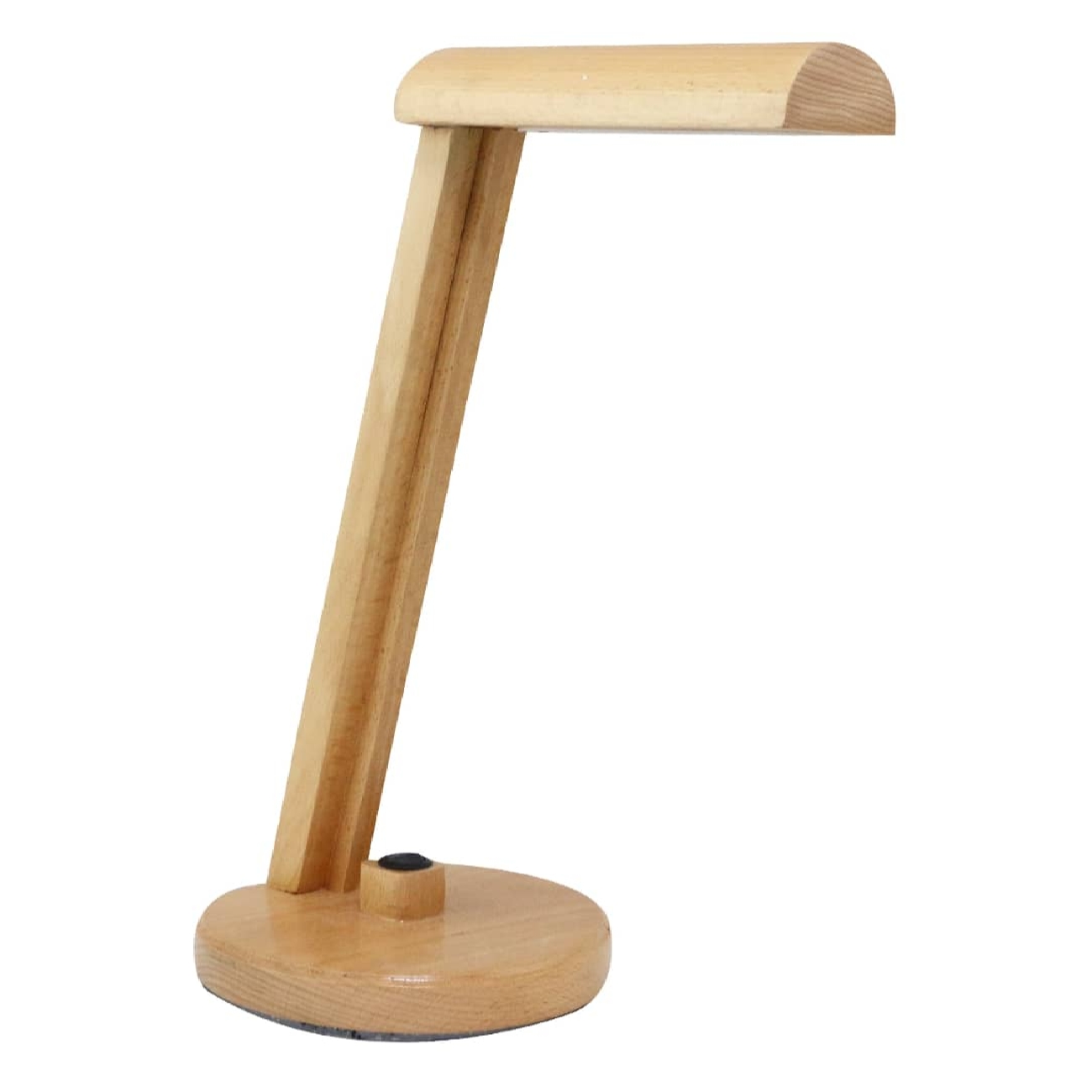 Wooden Adjustable Desk Lamp Handcrafted Suitable for Reading