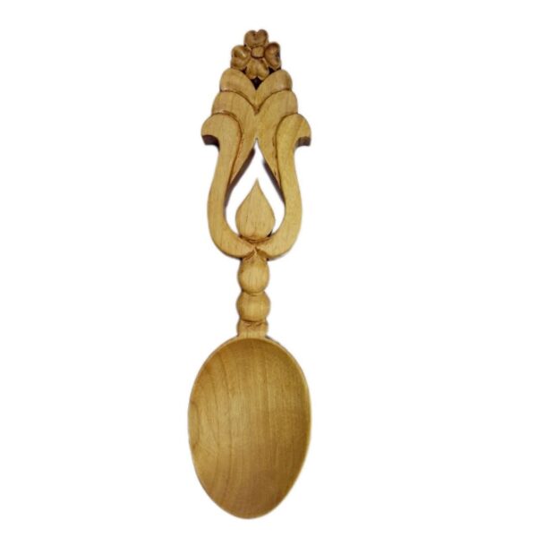 Wooden Handmade Nut Serving Spoon