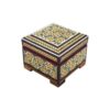 Wooden Persian Jewellery Box Handcrafted Khatam Kari