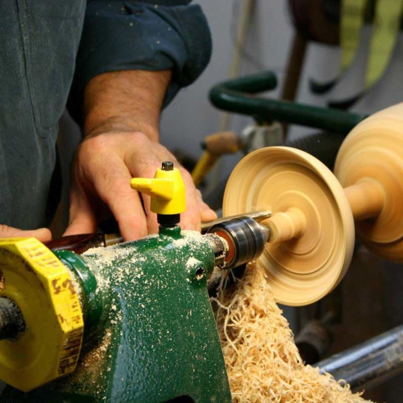 Wooden Persian Surma Dani Kohl Holder Floral Red (x2)