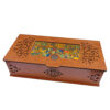 Tea Bag Box Featuring Hand-Drawn Traditional Motifs