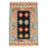 Persian Wool Kilim Rug Handwoven in Fars Qashqai Design