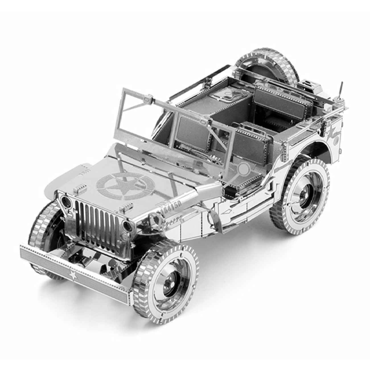 3D Metal Puzzle – Jeep Car Model Kit