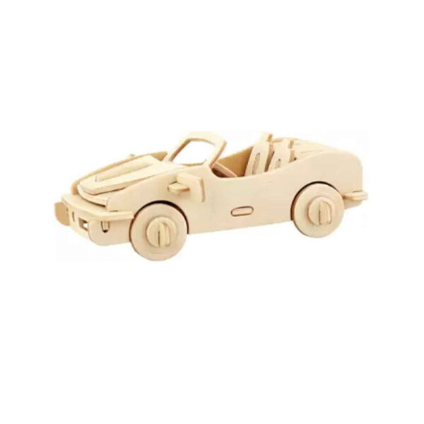 Maquette Model Kit: Wooden Car Model Kit