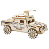 3D Puzzle Wooden - Military Car Model Kit