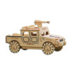 3D Puzzle Wooden - Military Car Model Kit