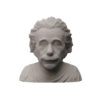 Albert Einstein Bust Figurine Statue - Famous Scientist Art Piece