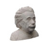 Albert Einstein Bust Figurine Statue - Famous Scientist Art Piece
