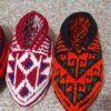 Azerbaijan Crochet Slippers with Traditional Design Handwoven