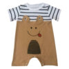 Baby Bodysuit and Hat Set Model Smile