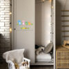 Baby Wooden Wall Sticker with Dinosaur Design for Nursery Room