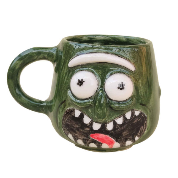 Fantasy Ceramic Coffee Mug - Rick and Morty Design