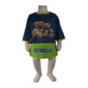Cute Baby Bib with Sleeves Model Teddy Bear