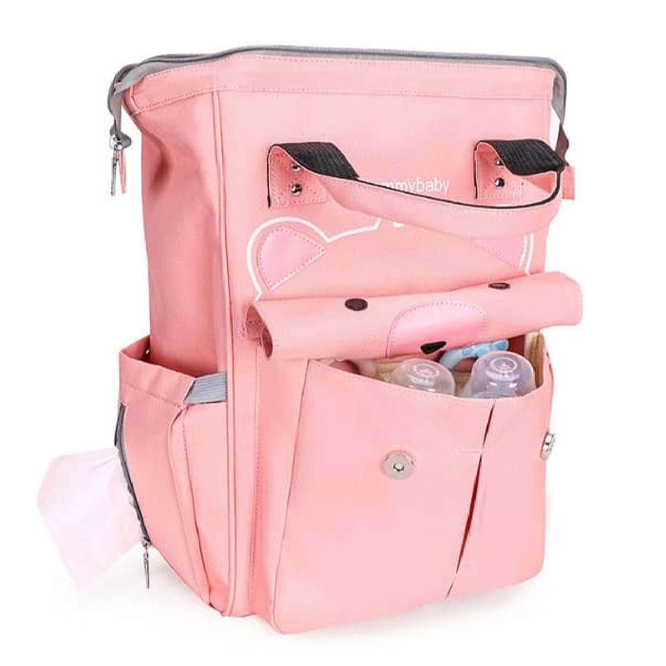 Cute Diaper Baby Bag Backpack for Parents