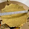 Decorative Brass Plate Handcrafted Ghalamzani Engraving