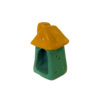 Decorative Ceramic Candle Holder with Cottage Design Handcrafted