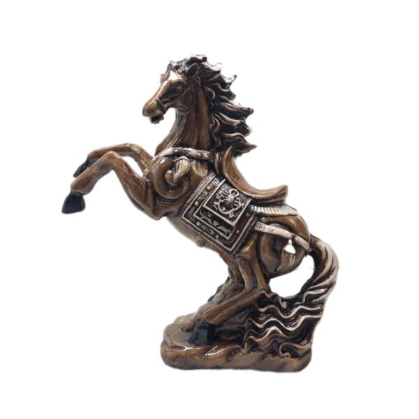 Decorative Ceramic Horse Figurine Statue - Artistic Equine Decor
