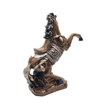 Decorative Ceramic Horse Figurine Statue – Artistic Equine Decor