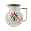 Decorative Ceramic Pitcher with Floral Motifs Model Shabnam
