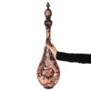 Decorative Copper Bottle Persian Engraved Handcrafted Elegance (x2)