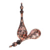 Decorative Copper Bottle Persian Engraved Handcrafted Elegance (x2)