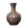 Handcrafted Persian Engraved Copper Vase Decorative - Set of 2