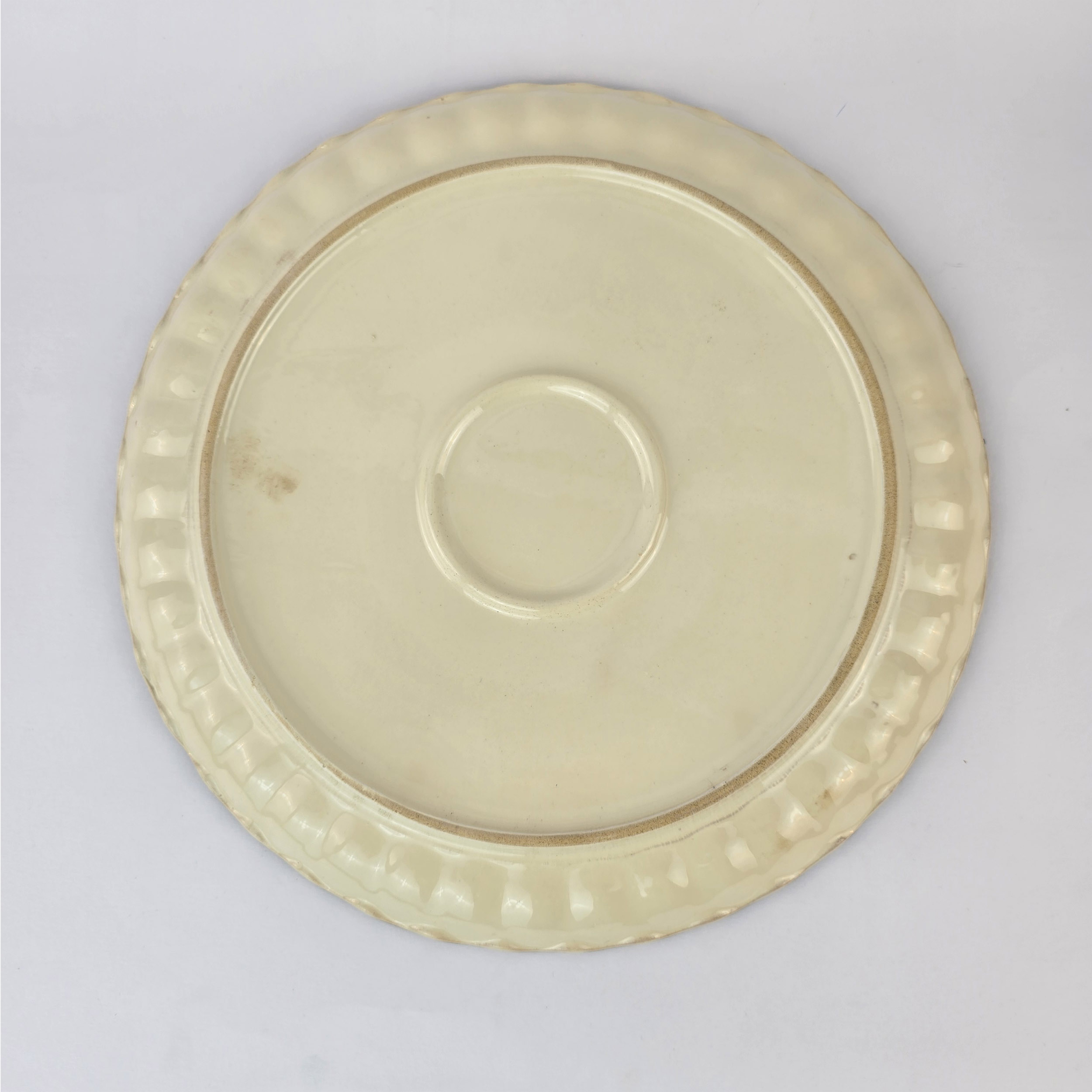 Decorative Pottery Tray with Artistic Design Handcrafted & HandPainted