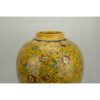 Handcrafted Decorative Persian Pottery Vase Hand-Painted with Gol o Morgh Design