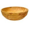 Decorative Wooden Bowl Rustic Handcrafted Made of Pine Wood
