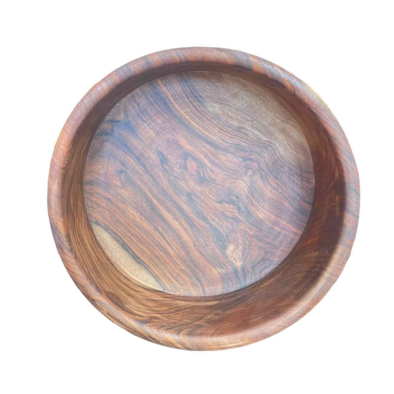 Decorative Wooden Bowl Rustic & Minimal Model Sahand