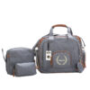 Diaper Baby Bag with Side Pockets for Mothers