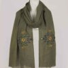 Embroidered Hemp Shawl for Women Model Single Sided